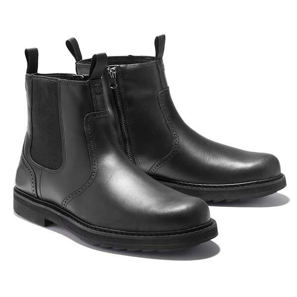 Joey | Men's Chelsea Pull On Ankle Boots